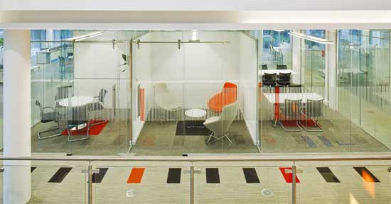 etched office window