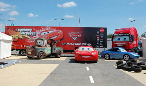 movie promotional truck wrap