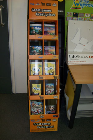 games dvd stand
