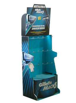 full upright fsdu cardboard stand